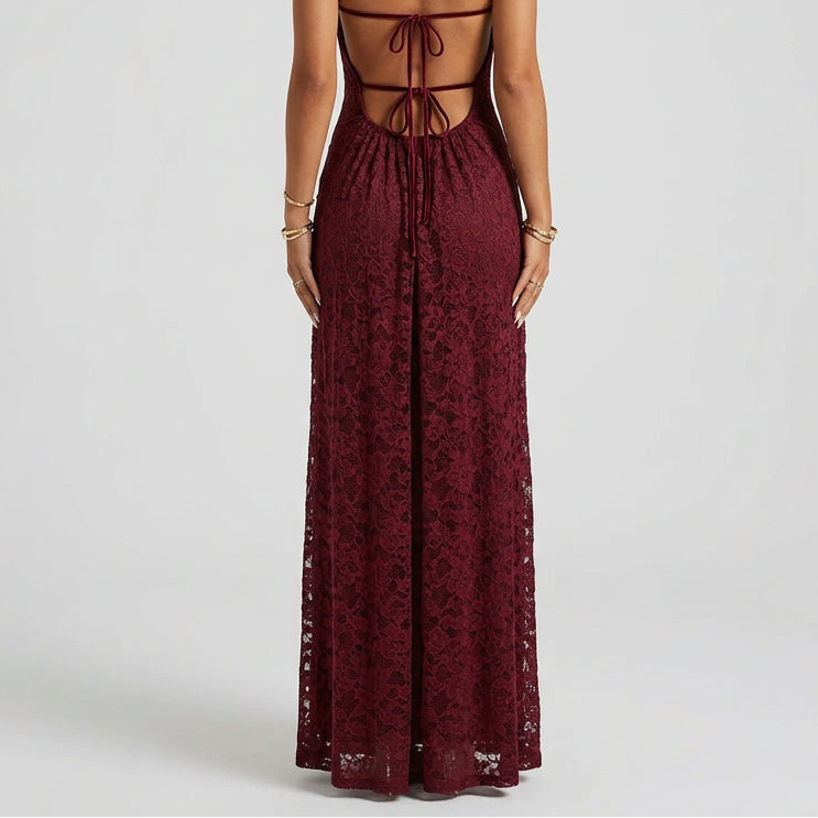 Andrea - Vestido con espalda descubierta